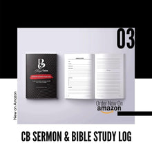 Load image into Gallery viewer, Chayil BOSS Sermon &amp; Bible Study Log
