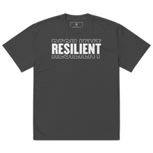 Load image into Gallery viewer, Chayil BOSS RESILIENT Motif Slogan Short-Sleeve Unisex T-Shirt || Oversized Printed Tees || 300G Heavy Duty Premium Tee Shirt with Graphic
